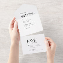 ミニマルモダンアートデコウェディング