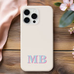 ミニマルモダンイニシャルモノグラム iPhone 13ケース<br><div class="desc">ミニマルモダンイニシャルモノグラム電話ケース。独自のiPhoneパーソナライズされたケースを作成しカスタムて、イニシャル名。</div>