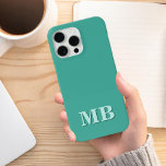 ミニマルモダンイニシャルモノグラム iPhone 13ケース<br><div class="desc">ミニマルモダンイニシャルモノグラム電話ケース。独自のiPhoneパーソナライズされたケースを作成しカスタムて、イニシャル名。</div>