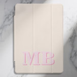 ミニマルモダンイニシャルモノグラム iPad PROカバー<br><div class="desc">ミニマルモダンイニシャルモノグラムiPadケース。独自のiPadパーソナライズされたケースを作成しカスタムて、イニシャル名。</div>