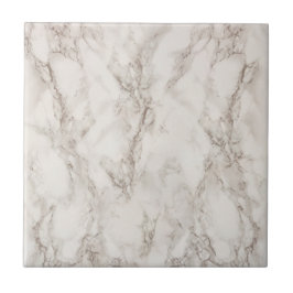 ミニマルモダンエレガントリスト白大理石テクスチャ タイル