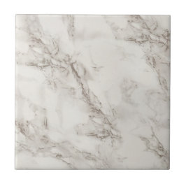 ミニマルモダンエレガントリスト白大理石テクスチャ タイル