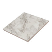 ミニマルモダンエレガントリスト白大理石テクスチャ タイル (側面)