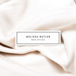 ミニマルモダンエレガント 名札