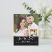 ミニマルモダンカスタム写真写真の日付の保存 (スタンド正面)