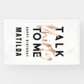 ミニマルモダンガーリーバラ金ゴールド30日 横断幕 (横)