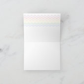 ミニマルモダンクリスマス シーズンカード (内部)