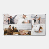 ミニマルモダンコラージュエレガント デスクマット (キーボード&マウス)