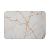 ミニマルモダンシックなスカンジナビア白大理石 バスマット (正面)