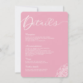 ミニマルモダンシンプル詳細 招待状