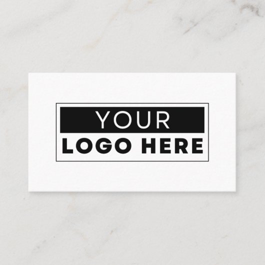 ミニマルモダンスのカスタムロゴのソーシャルメディアのアイコン 名刺 (正面)