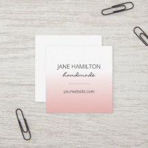 ミニマルモダンスのシンプルプロファイルカード