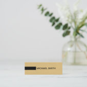 ミニマルモダンスエレガントヴィンテージ#2 スキニー名刺 (スタンド正面)