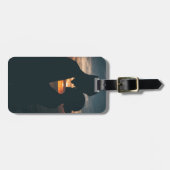 ミニマルモダンスカスタム写真 ラゲッジタグ (正面横)