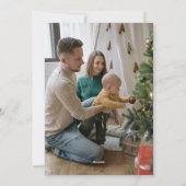 ミニマルモダンスカスタム名台本フォト シーズンカード (裏面)