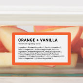 ミニマルモダンスカスタム色成分リスト ラベル (貼付)