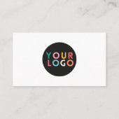 ミニマルモダンスカスタム・・ロゴ・ソーシャル・メディシンプルア 名刺 (裏面)