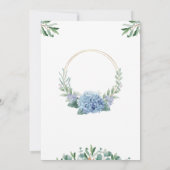 ミニマルモダンスシンプル結婚式招待状 招待状 (裏面)