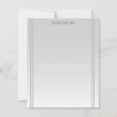 ミニマルモダンスストライプグレー勾配 (正面)