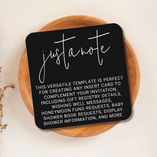 ミニマルモダンスタイリッシュシンプル エンクロージャーカード