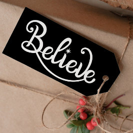 ミニマルモダンスタイリッシュパーソナライズされたクリスマス ギフトタグ