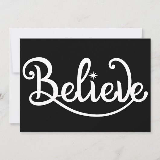 ミニマルモダンスタイリッシュパーソナライズされたクリスマス シーズンカード (正面)