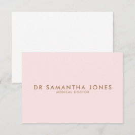 ミニマルモダンスドクタープロフェッショナルピンク 出欠カード