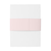 ミニマルモダンスドクタープロフェッショナルピンク 招待状ベリーバンド (裏面例)