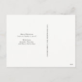 ミニマルモダンスハッピーホリデー | 写真3枚 シーズンポストカード (裏面)