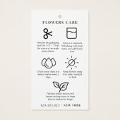 ミニマルモダンスフ気にラフつるラベル (裏面)