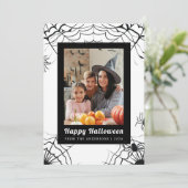 ミニマルモダンス不気味ハッピーハローウィン1写真 シーズンカード (スタンド正面)