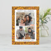 ミニマルモダンス不気味ハッピーハローウィン2写真 シーズンカード (スタンド正面)