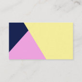 ミニマルモダンス幾何カスタム論 名刺 (裏面)