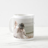 ミニマルモダンス最高のフレンド写真 コーヒーマグカップ (正面左)