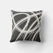 ミニマルモダンス洗練された抽象芸術設計者 クッション (裏面)