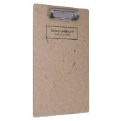 ミニマルモダンス素朴クラフト紙 クリップボード (右)