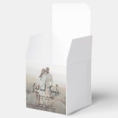 ミニマルモダンス結婚写真 フェイバーボックス (オープン)