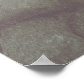 ミニマルモダンス結婚写真 ポスター (角)