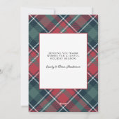 ミニマルモダンタイポグラフィジョイへワールドホリデー シーズンカード (裏面)