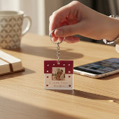 ミニマルモダンタイポグラフィ キーホルダー