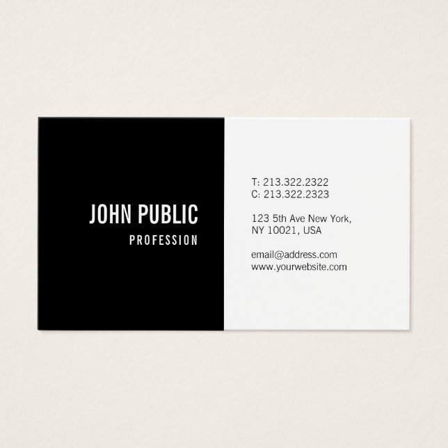 ミニマルモダンデザインプロフェッショナル優雅 (正面)