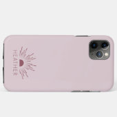 ミニマルモダンナリストの電話番号ケース Case-Mate iPhoneケース (裏面(横))