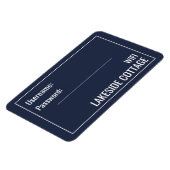 ミニマルモダンナヴィーバケーションレンタルWifi マグネット (左側)