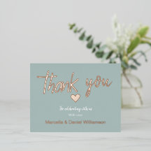 ミニマルモダンハートと台本あり結婚