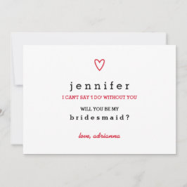 ミニマルモダンハート | 俺の花嫁のメイドか？ 招待状