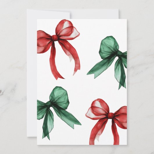 ミニマルモダンパーティの招待状 招待状 (裏面)