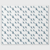 ミニマルモダンフェスティバルクリスマス ラッピングペーパー (フラット)