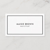 ミニマルモダンプロフェッショナル 予約カード (正面)