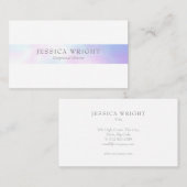 ミニマルモダンプロフェッショナル 名刺 (正面/裏面)