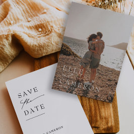 ミニマルモダンム全写結婚書記 セーブザデート